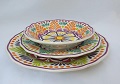 mexican ceramic mexican potttery folk art talavera majolica Gorky Gonzalez 