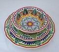 mexican ceramic mexican potttery folk art talavera majolica Gorky Gonzalez 