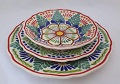 mexican ceramic mexican potttery folk art talavera majolica Gorky Gonzalez 