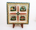 mexican ceramic mexican potttery folk art talavera majolica Gorky Gonzalez 