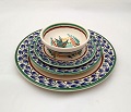 mexican ceramic mexican potttery folk art talavera majolica Gorky Gonzalez 