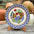 mexican-plate-butterfly-dinner-salad-table-accent-blue-and-white-1