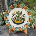 prickly-pear-ceramic-plate-majolica-brush-painted-dishware_3