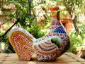 rooster-ceramic-table-handcrafts-farm-cottage-ranch-decor-figure-talavera-majolica-guanajuat-mexico