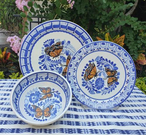  vajilla-ceramica-talavera-majolica-azul-mariposas-personalizada-gto-mexico