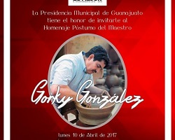 Gorky Gonzalez / Gorky POttery Named Gorky Gonzalez Quiñones to street in Guanajuato.